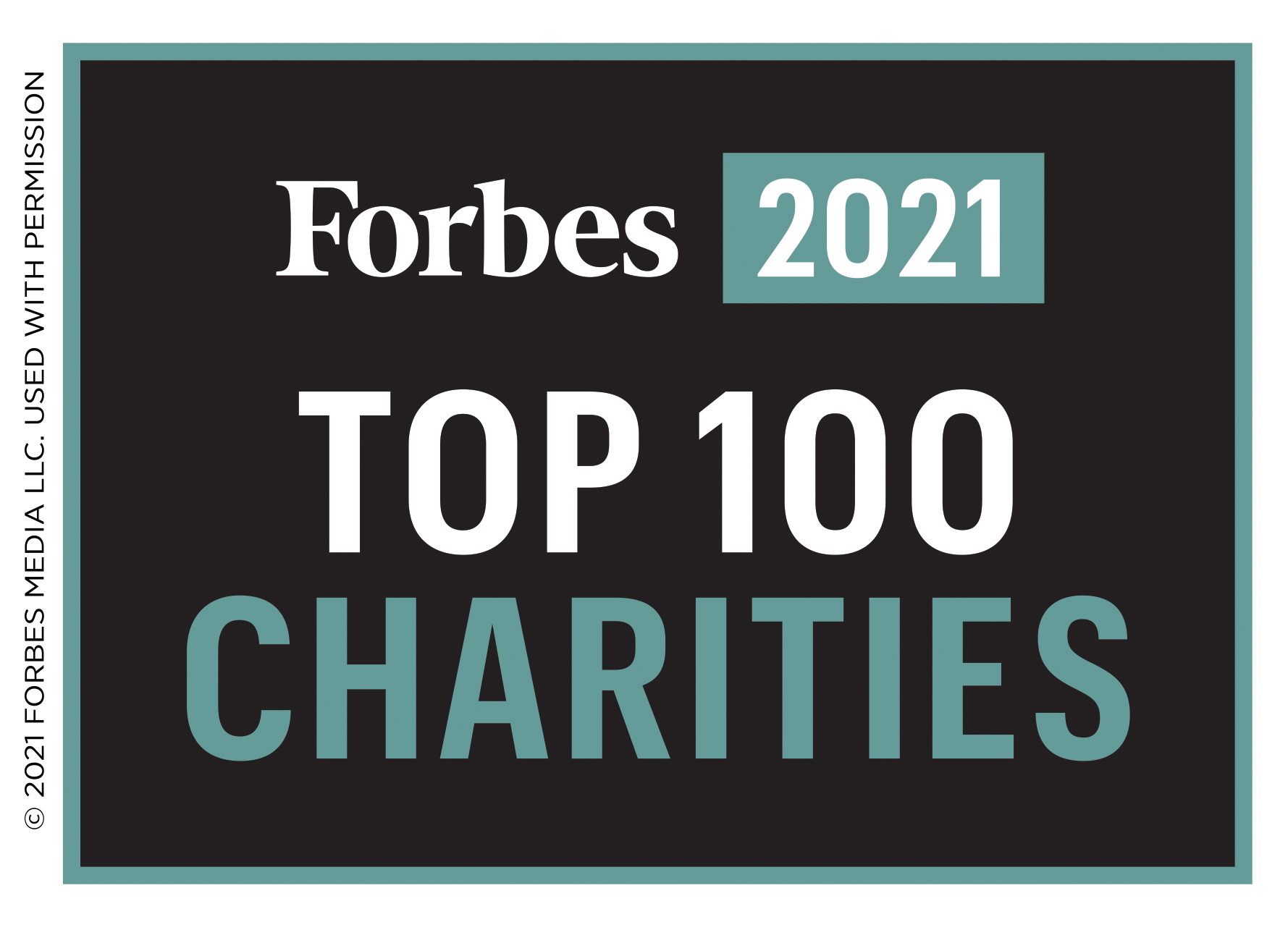 TAF Forbes 100 Charities