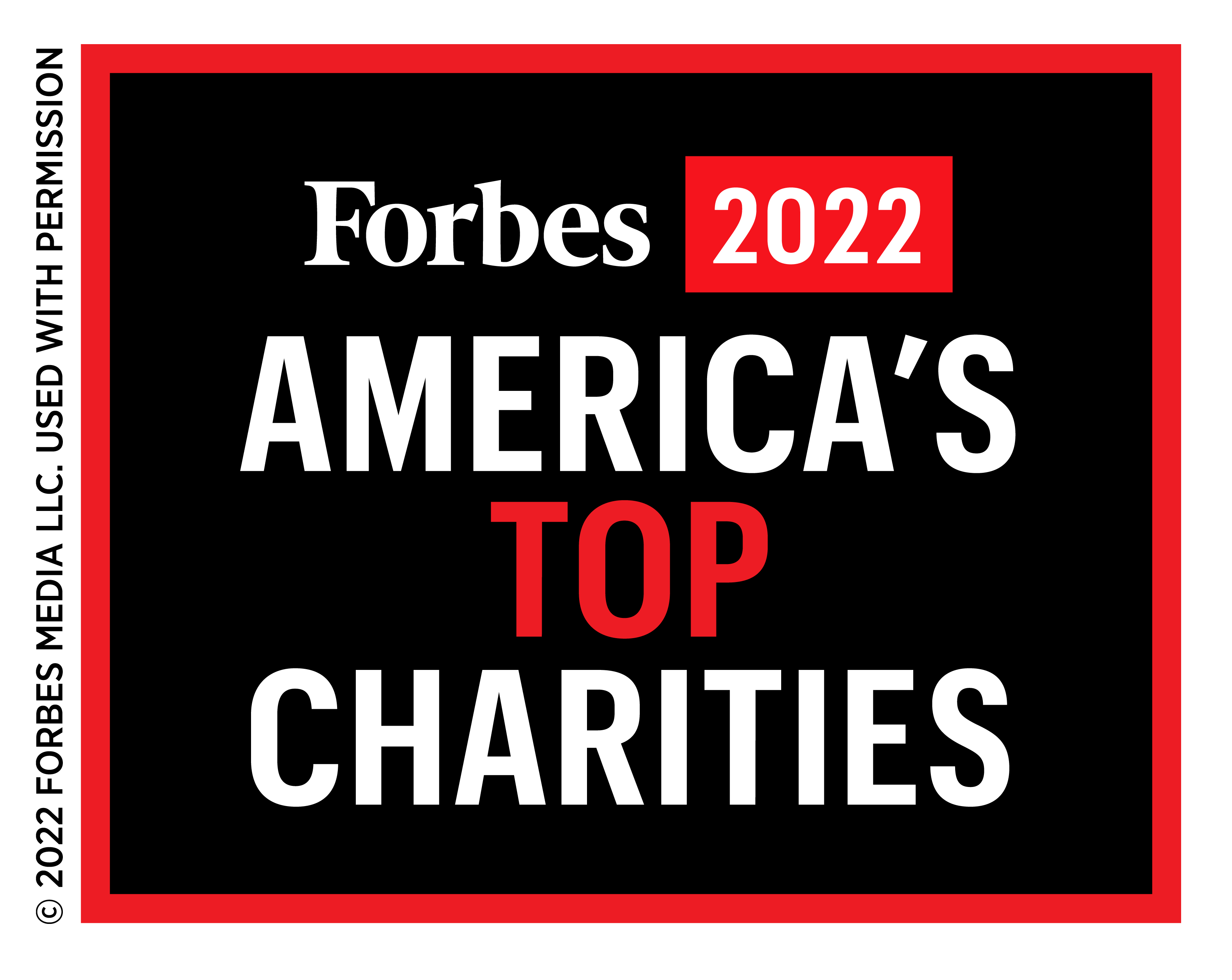 TAF Forbes 100 Charities